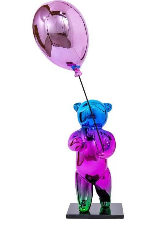 Статуэтка «Мишка с воздушным шаром»   Артикул PL-26011. Вид 1