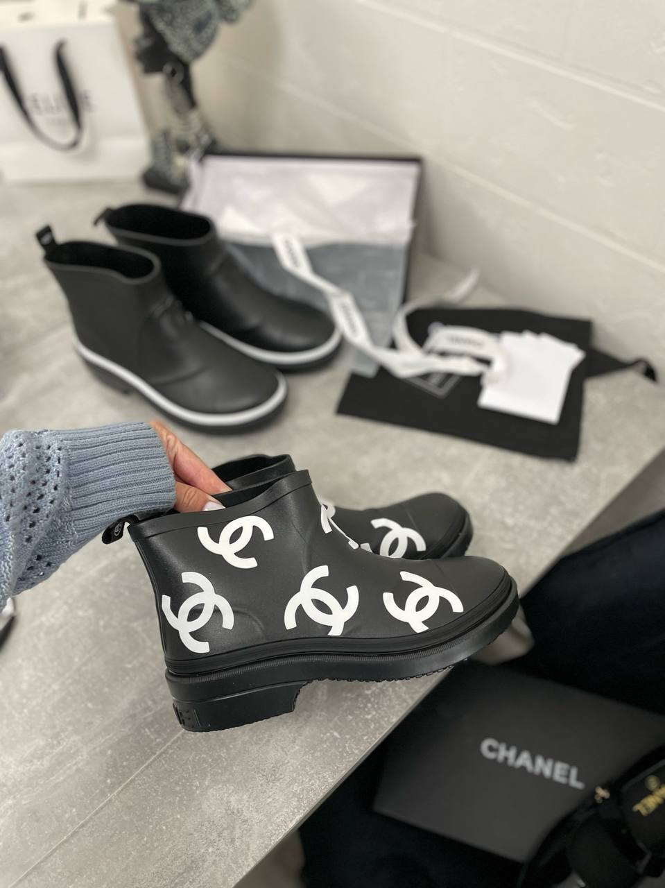 Ботинки Chanel Артикул PL-41625. Вид 1