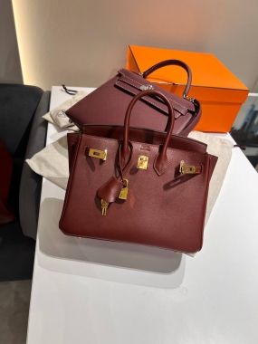 Сумка женская Birkin, 25, Barenia Leather