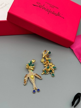 Серьги Schiaparelli