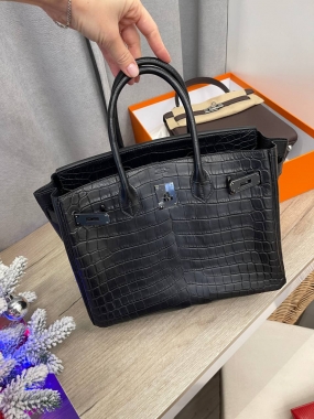 Сумка женская Birkin, 30 cm Crocodile Niloticus Mat