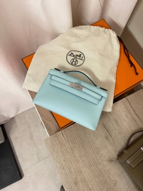 Сумка женская Kelly Pochette Aqua color 