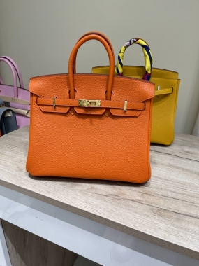 Сумка женская Birkin 25, Togo, GHW