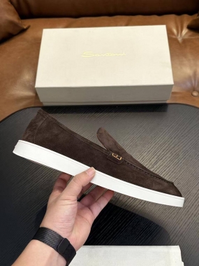 Лоферы Santoni 
