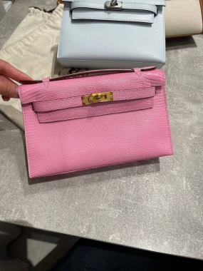Сумка женская  Pochette,  Lezard Natura