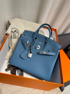 Сумка женская  Birkin 25, Togo, РHW