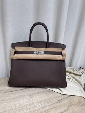 Сумка женская Birkin, 35 PHW
