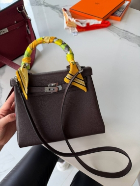 Сумка женская Kelly 25, PHW Togo