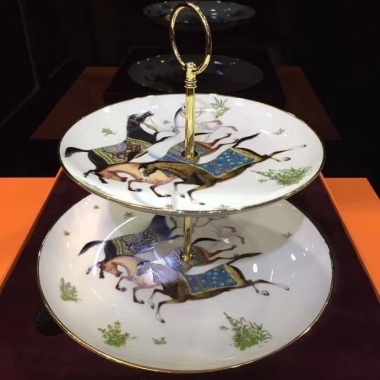 Менажница 2-х ярусная 