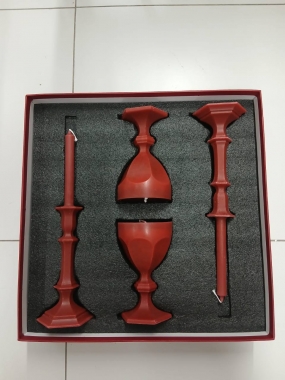 Набор из-4х подсвечников 