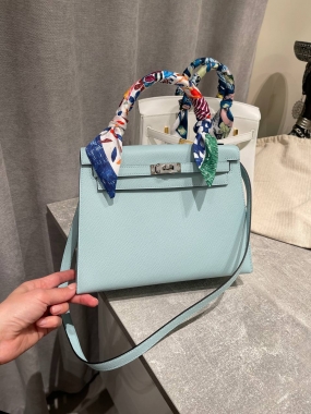 Сумка женская Kelly, 25, PHW Epsom leather 