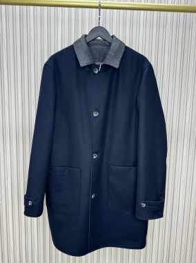 Двустороннее пальто из шерсти викуньи