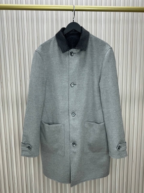 Двустороннее пальто из шерсти викуньи