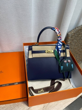 Сумка женская Hermes Kelly 25,  box leather