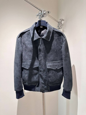 Замшевая куртка Berluti 