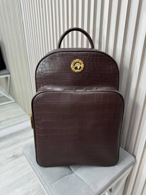 Рюкзак  из натуральной кожи крокодила