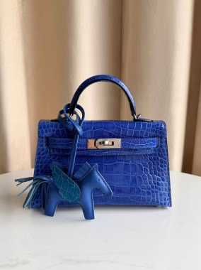 Сумка женская Kelly mini Crocodile Alligator Lisse