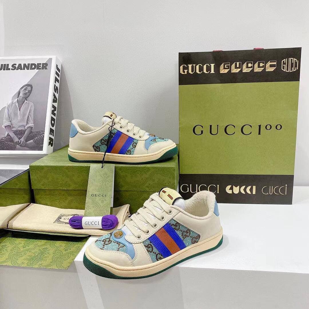 Кеды женские Gucci PL-8794 купить в интернет-магазине брендовых вещей  Lepirate