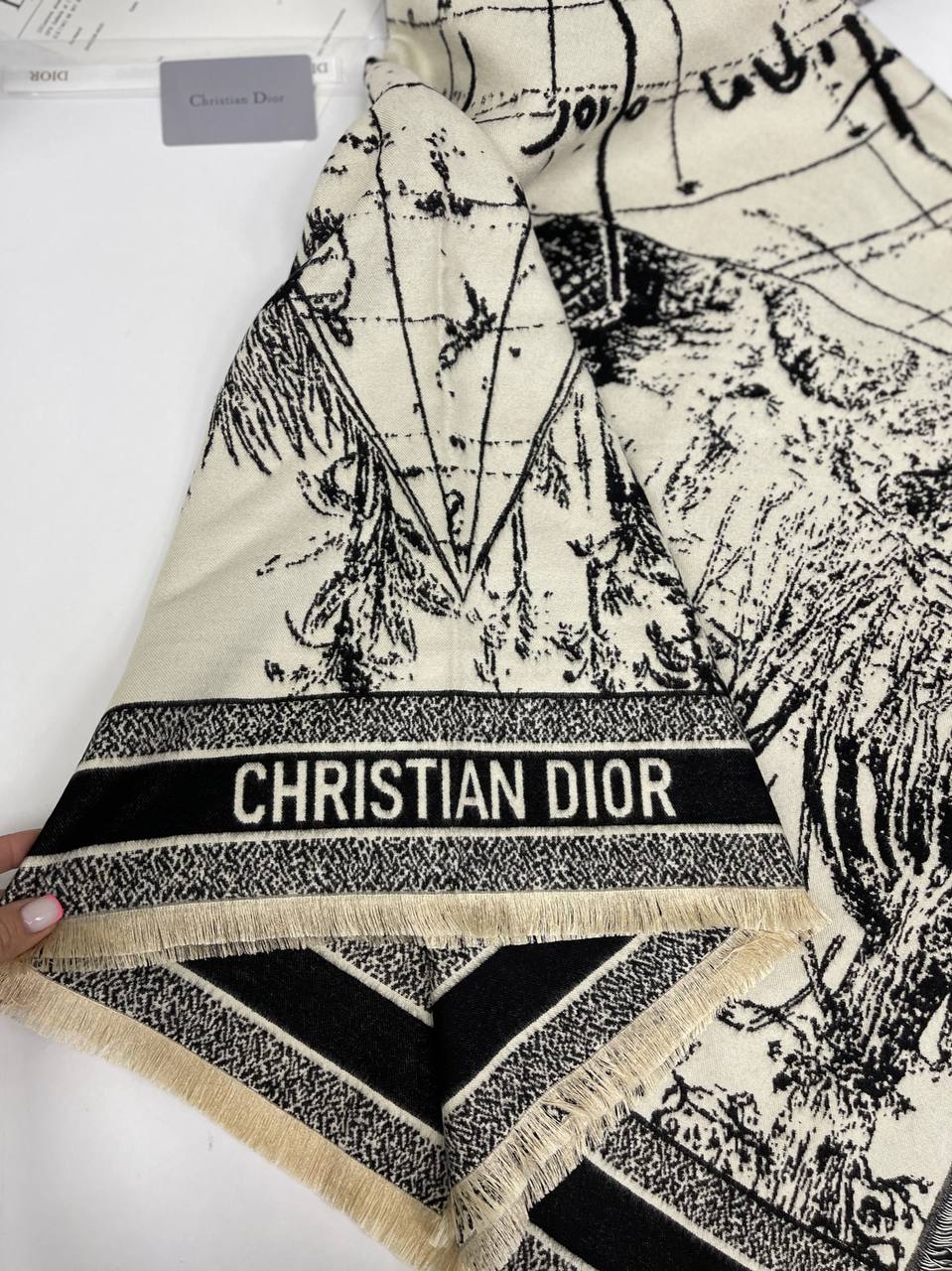 Шаль Christian Dior Артикул PL-26996. Вид 3
