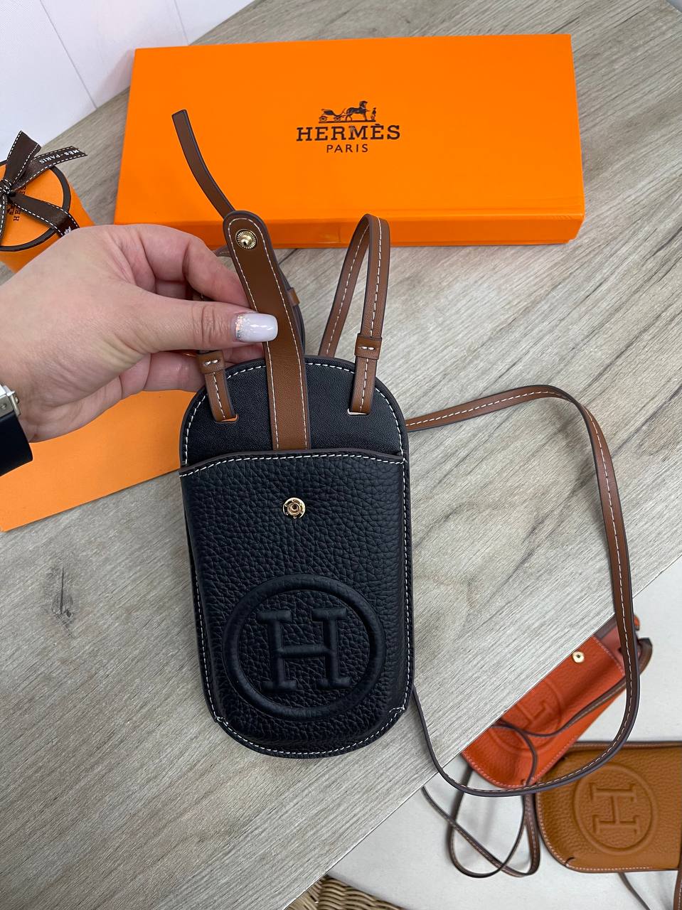 Чехол для телефона Hermes PL-31613 купить в интернет-магазине брендовых  вещей Lepirate