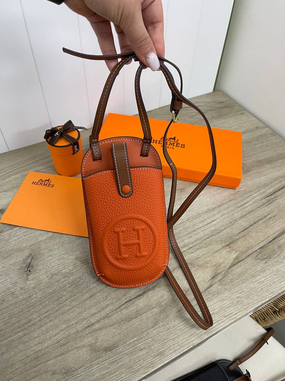 Чехол для телефона Hermes PL-31612 купить в интернет-магазине брендовых  вещей Lepirate