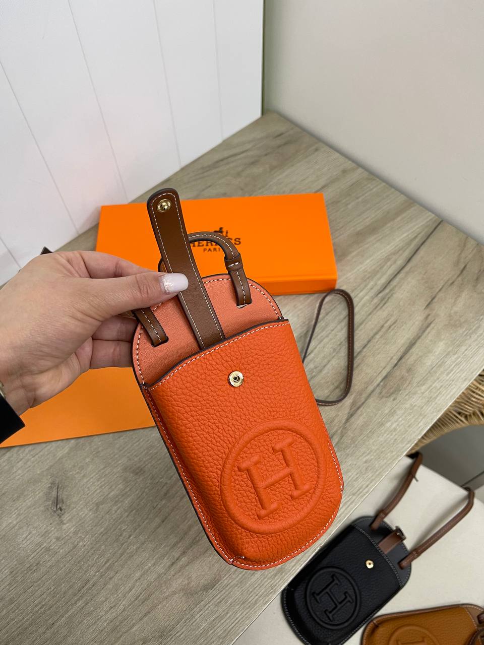 Чехол для телефона Hermes PL-31612 купить в интернет-магазине брендовых  вещей Lepirate