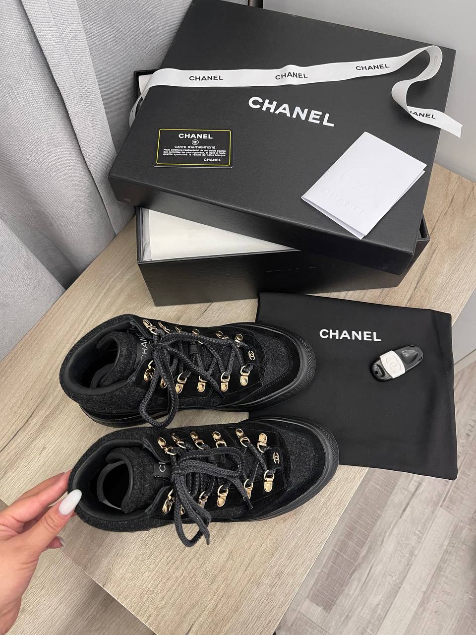 Ботинки Chanel Артикул PL-43004. Вид 3