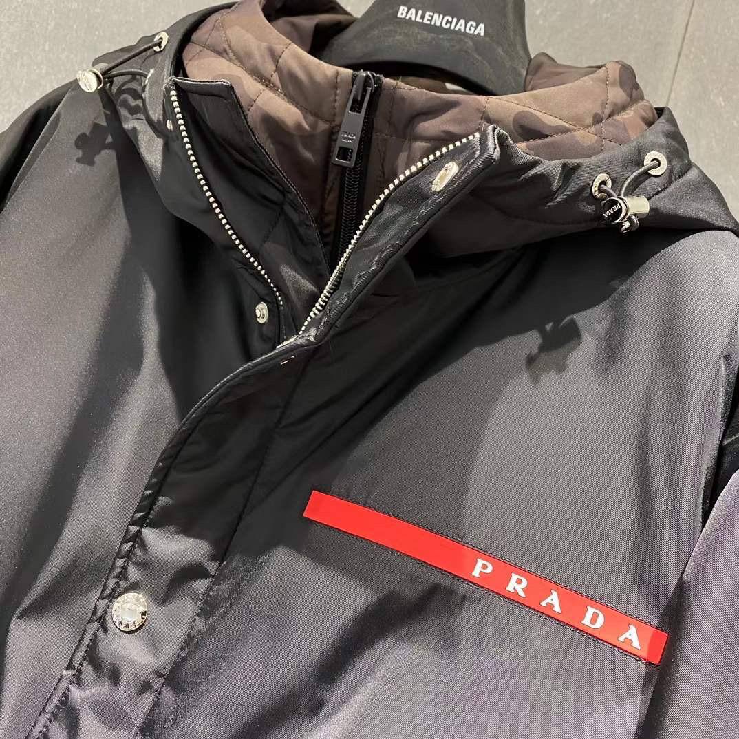 Куртка 2в1  Prada Артикул PL-69391. Вид 8 Куртка 2в1  Prada Артикул PL-69391. Вид 8