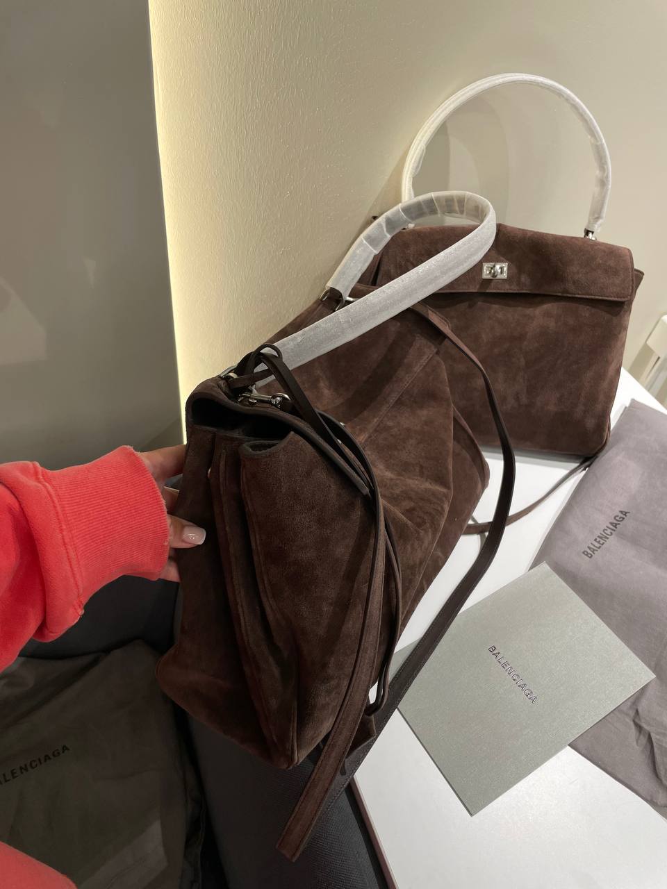 Сумка женская Rodeo 40 cm Balenciaga Артикул PL-69404. Вид 3 Сумка женская Rodeo 40 cm Balenciaga Артикул PL-69404. Вид 3