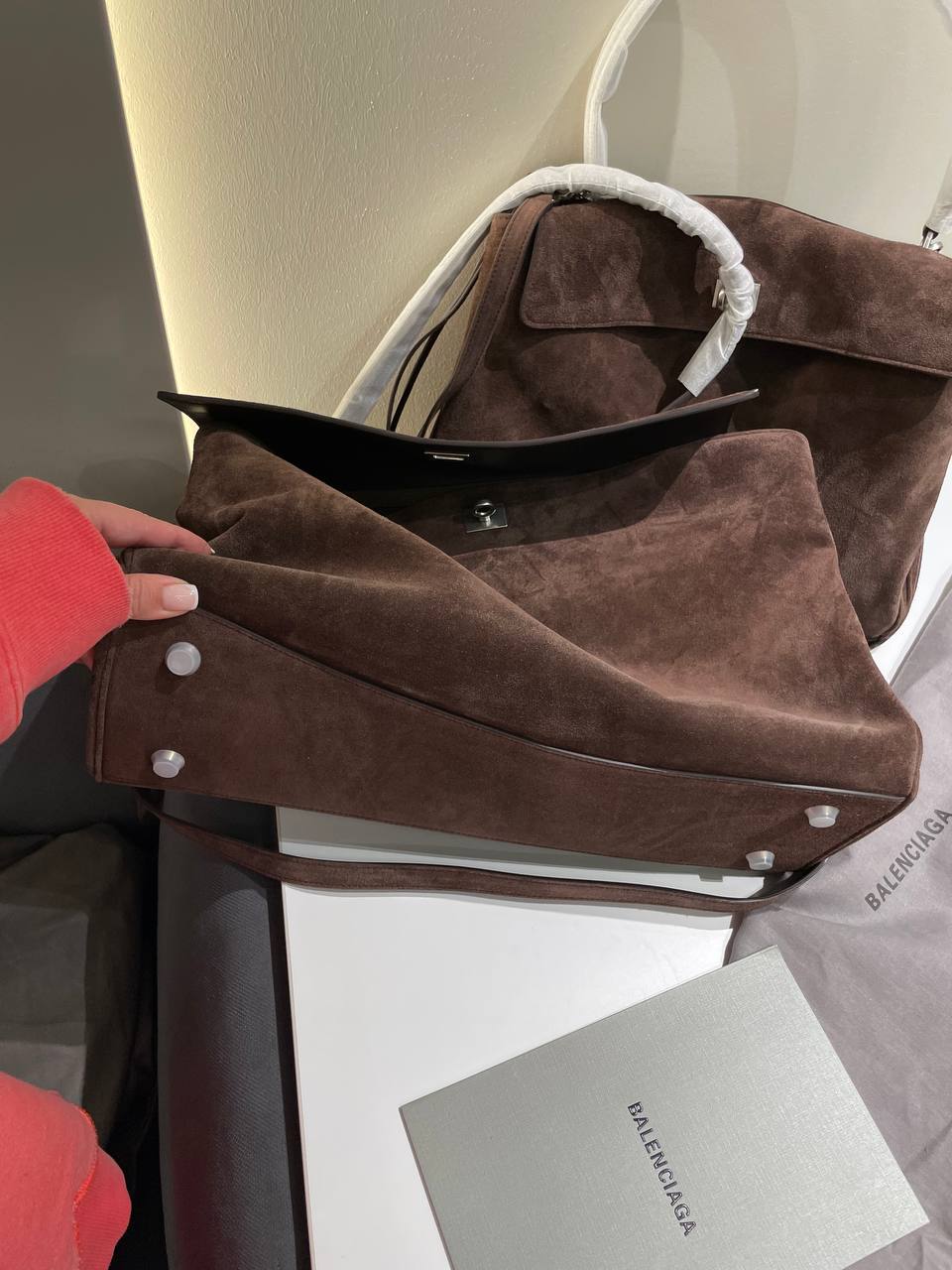 Сумка женская Rodeo 40 cm Balenciaga Артикул PL-69404. Вид 6 Сумка женская Rodeo 40 cm Balenciaga Артикул PL-69404. Вид 6