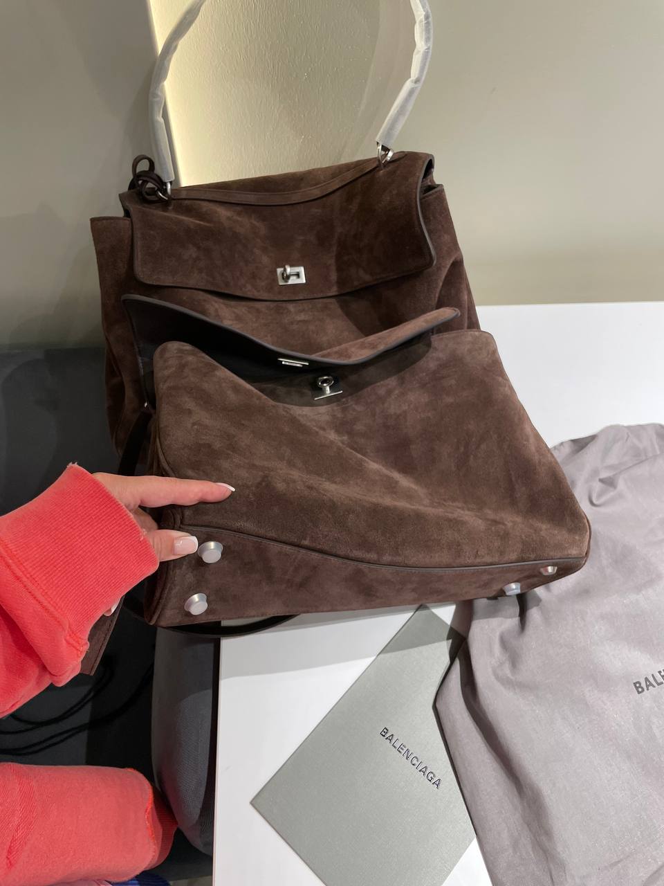 Сумка женская Rodeo 35 cm Balenciaga Артикул PL-69403. Вид 6 Сумка женская Rodeo 35 cm Balenciaga Артикул PL-69403. Вид 6