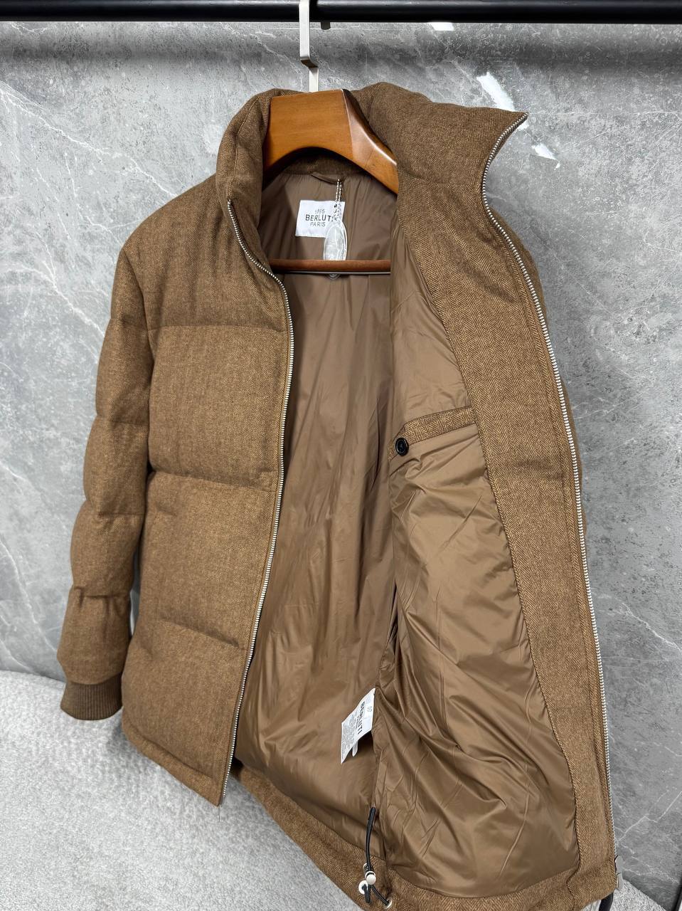 Пуховик Berluti   Артикул PL-69430. Вид 5 Пуховик Berluti   Артикул PL-69430. Вид 5