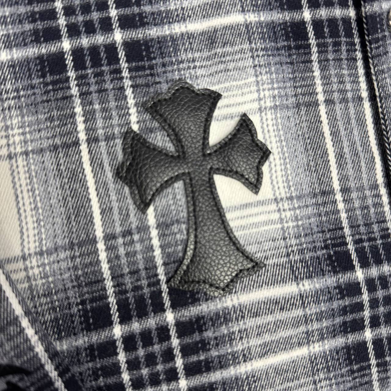 Рубашка Chrome hearts Артикул PL-69437. Вид 2 Рубашка Chrome hearts Артикул PL-69437. Вид 2