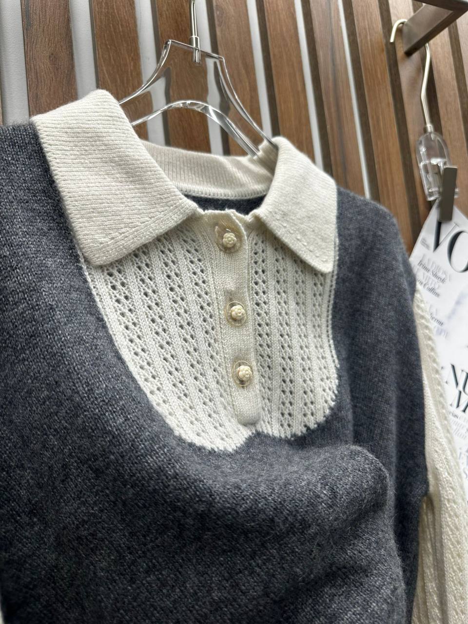 Кофта  Артикул PL-69495. Вид 3 Кофта  Артикул PL-69495. Вид 3