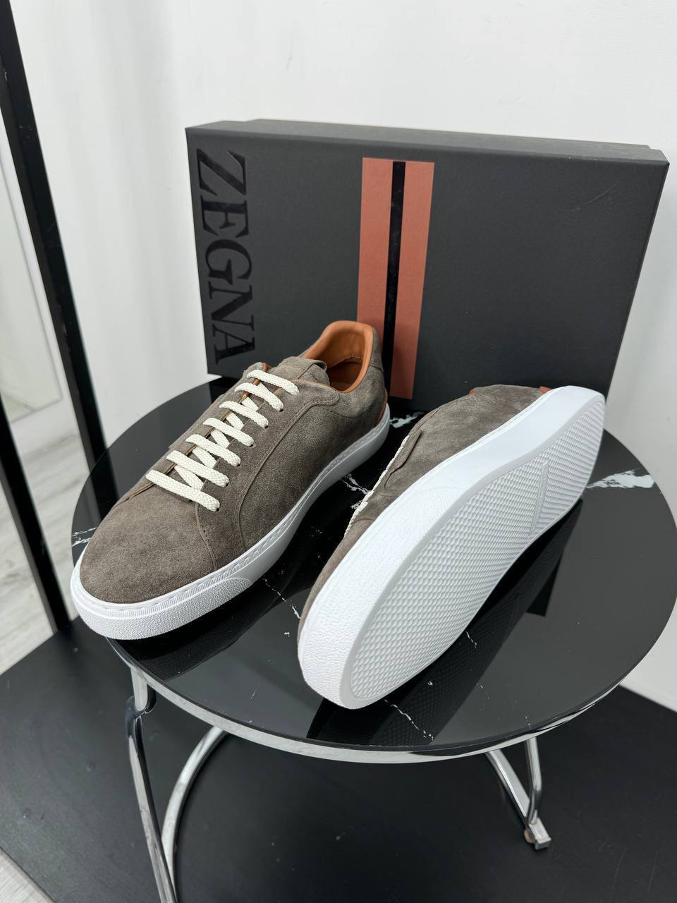 Кеды мужские  ZEGNA Артикул PL-69463. Вид 2 Кеды мужские  ZEGNA Артикул PL-69463. Вид 2