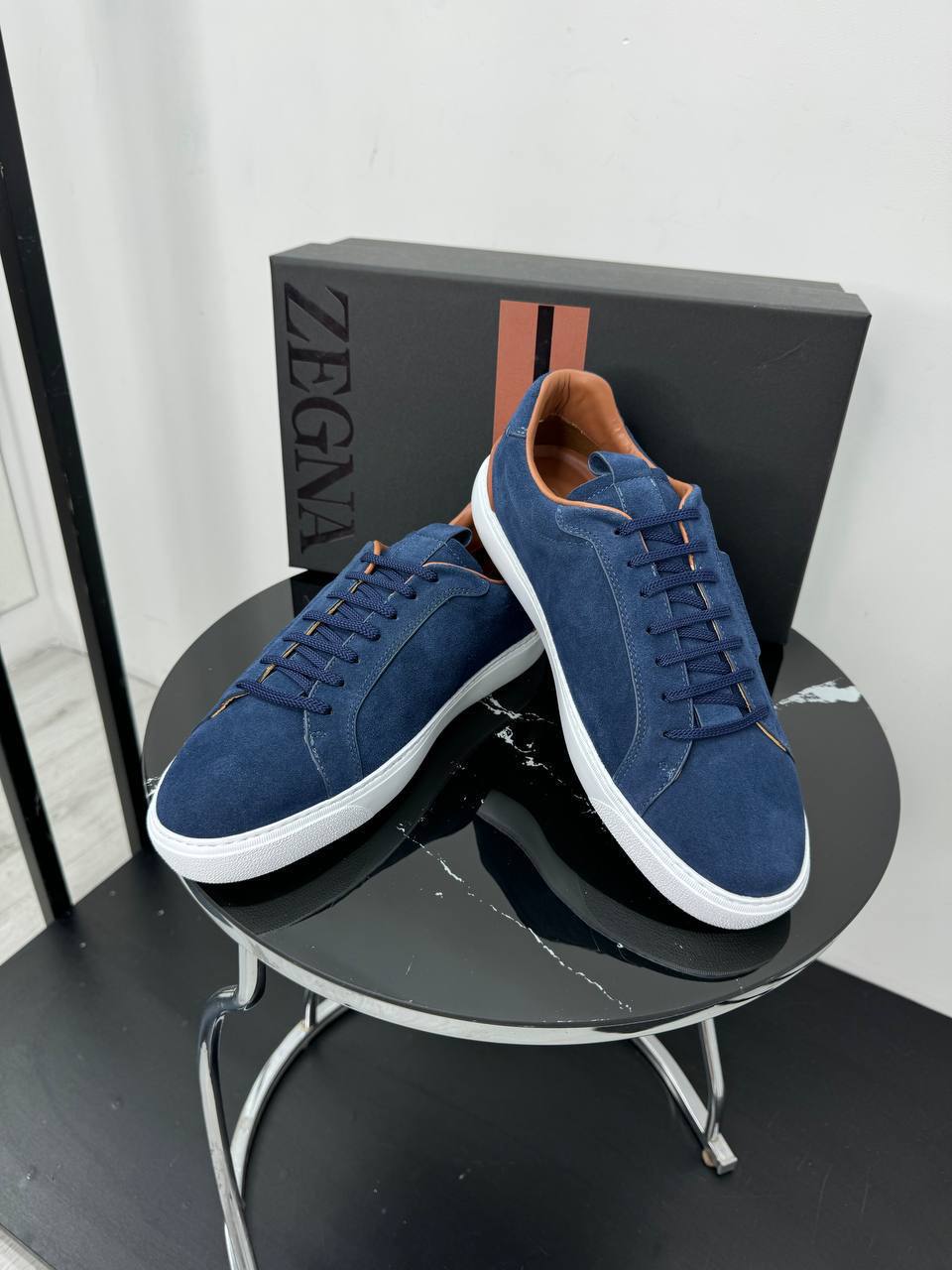 Кеды мужские  ZEGNA Артикул PL-69462. Вид 2 Кеды мужские  ZEGNA Артикул PL-69462. Вид 2