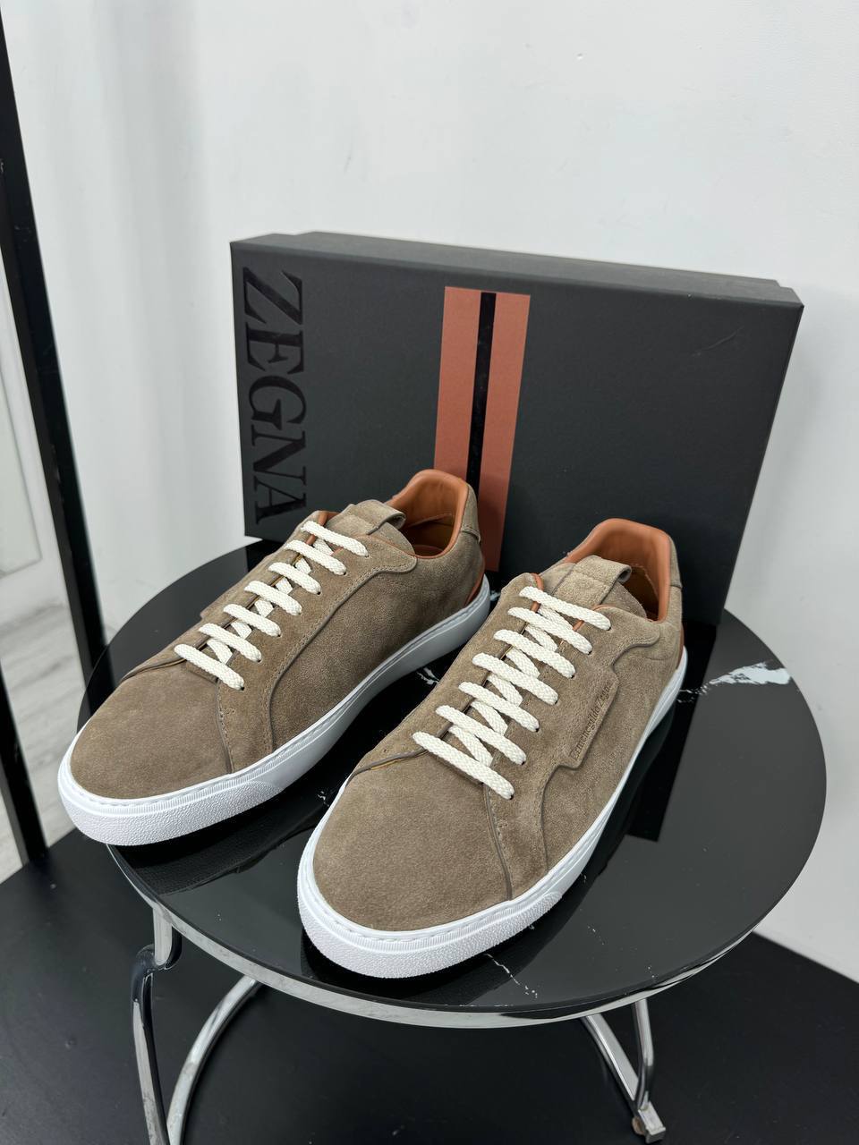 Кеды мужские  ZEGNA Артикул PL-69461. Вид 1 Кеды мужские  ZEGNA Артикул PL-69461. Вид 1