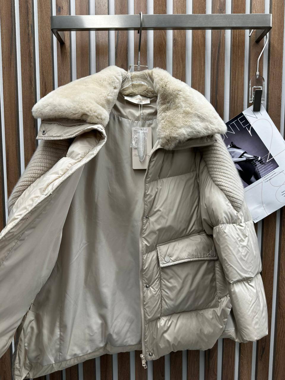 Пуховик  Артикул PL-69518. Вид 3 Пуховик  Артикул PL-69518. Вид 3