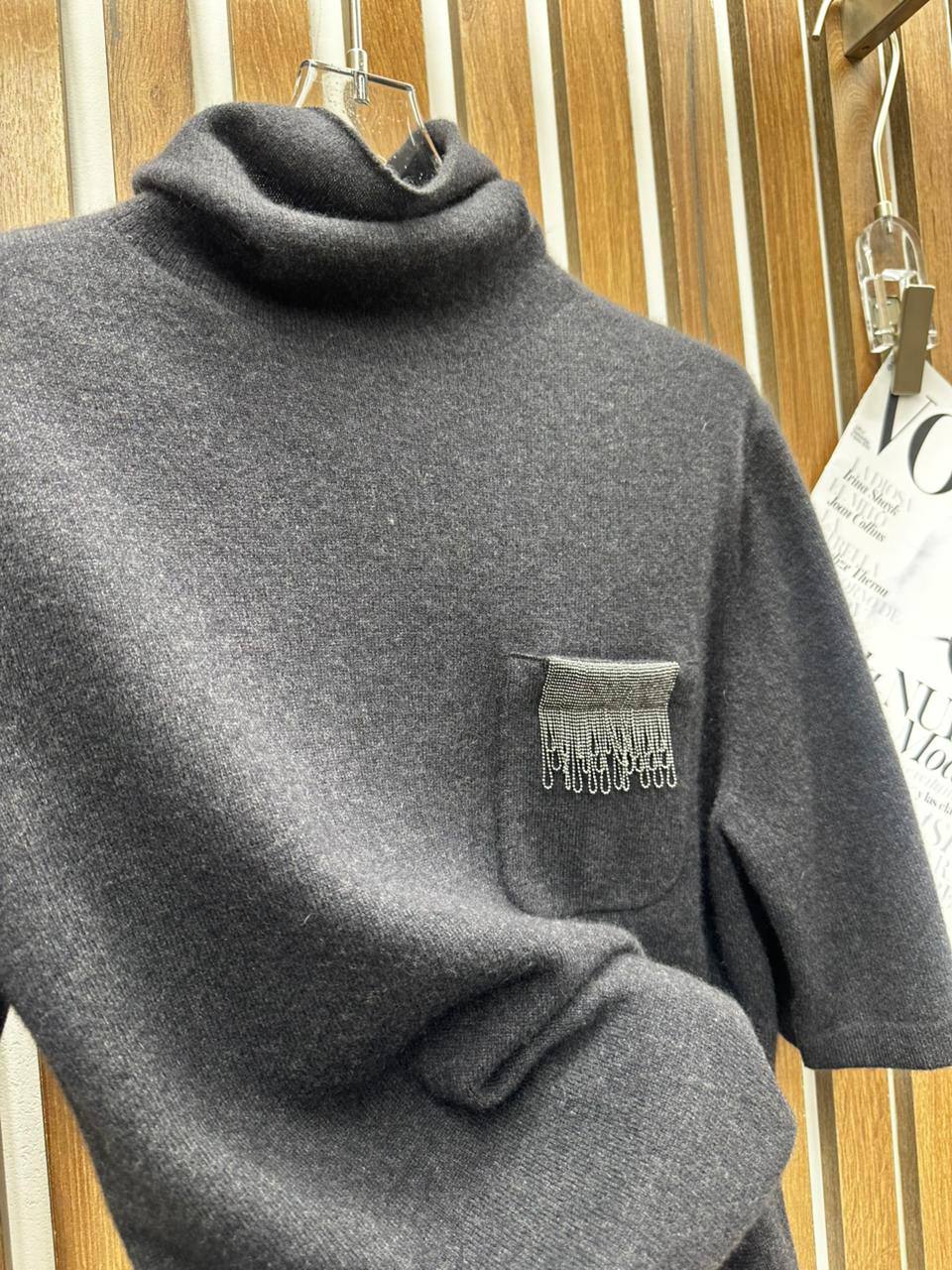 Кофта  Brunello Cucinelli Артикул PL-69520. Вид 2 Кофта  Brunello Cucinelli Артикул PL-69520. Вид 2