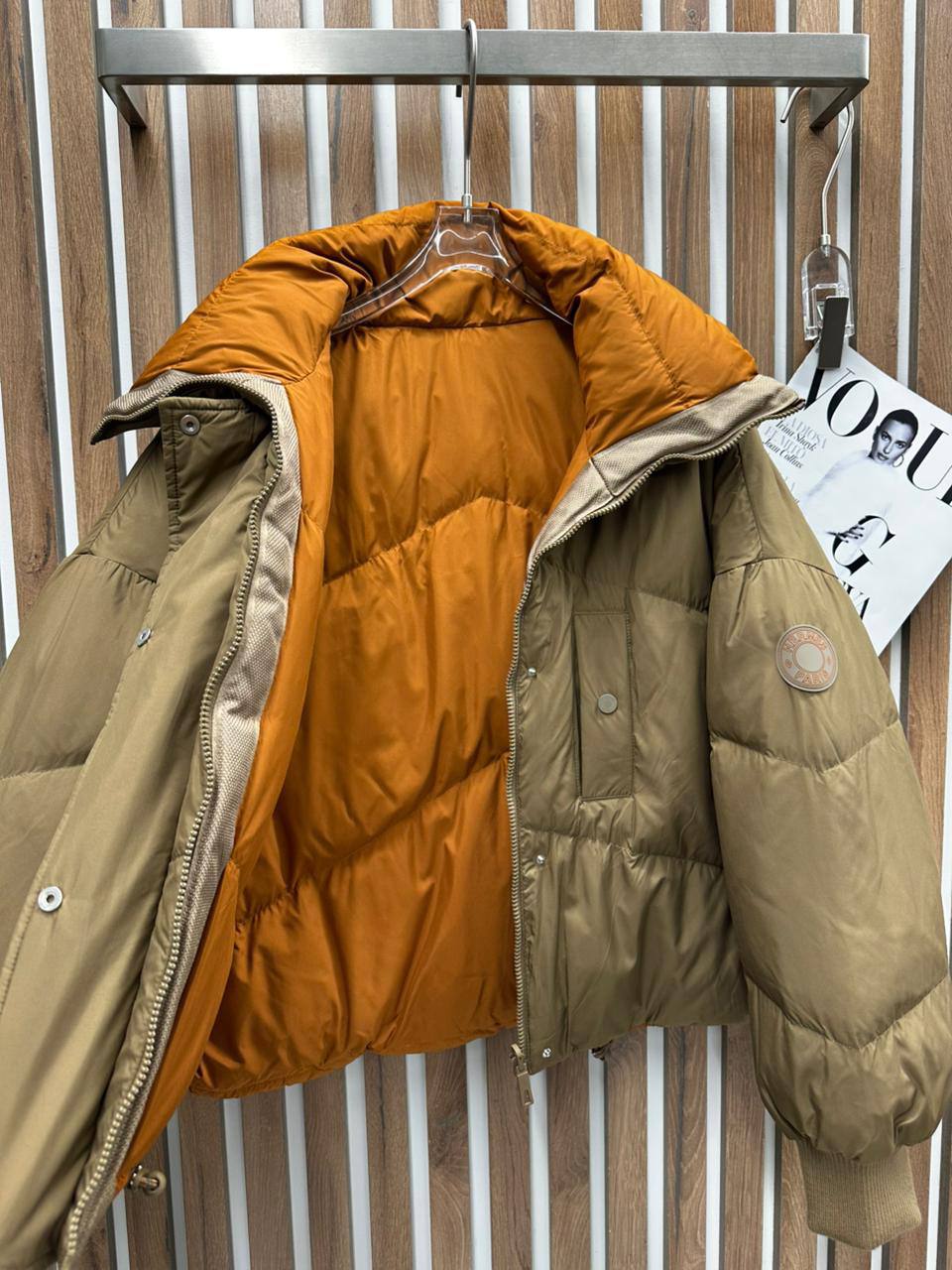 Пуховик Hermes Артикул PL-69524. Вид 3 Пуховик Hermes Артикул PL-69524. Вид 3