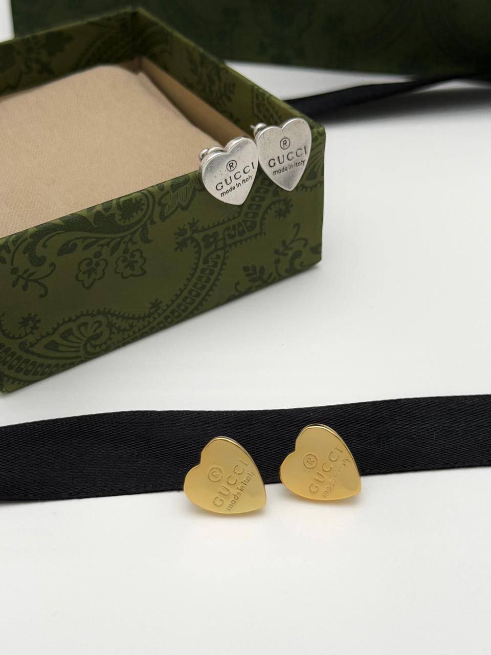 Серьги  Gucci Артикул PL-69540. Вид 3 Серьги  Gucci Артикул PL-69540. Вид 3