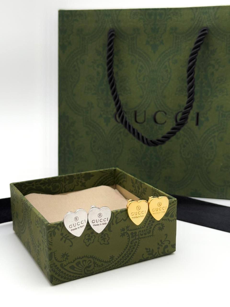 Серьги  Gucci Артикул PL-69540. Вид 1 Серьги  Gucci Артикул PL-69540. Вид 1